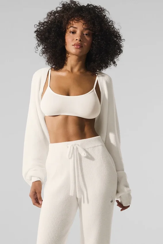 Chal-jersey «Snuggle up» - Marfil