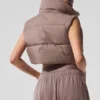 Chaleco acolchado corto Gold Rush - Setas