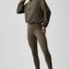 Chaleco de forro polar «Retreat» - Olive Tree