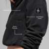 Chaleco Polar Fleece Retreat - Negro