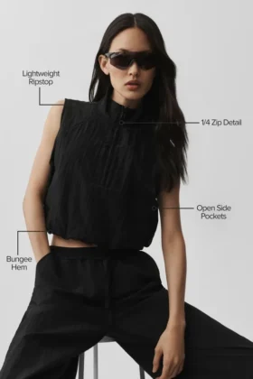 Chaleco Ripstop Electric — Negro