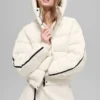 Chaqueta acolchada Aspen Love - Marfil