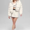 Chaqueta acolchada Aspen Love - Marfil