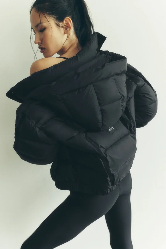Chaqueta acolchada Aspen Love - Negra
