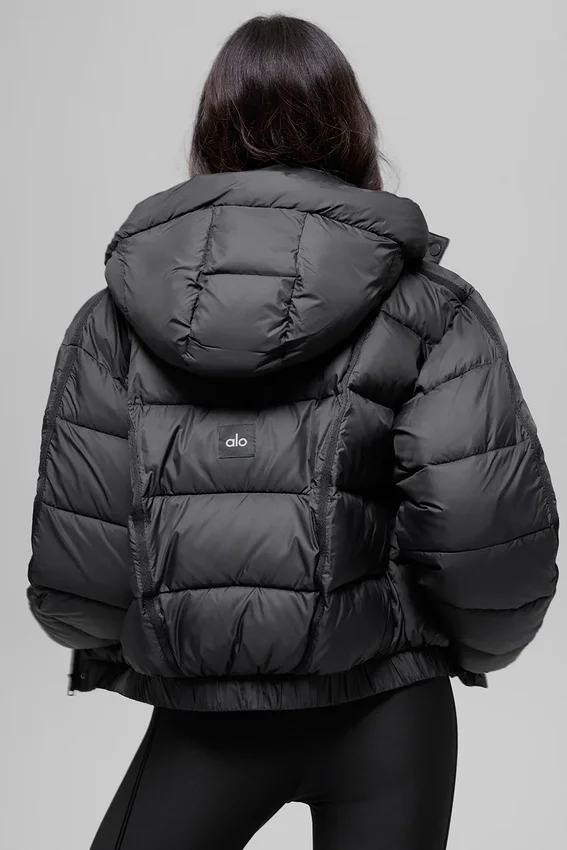 Chaqueta acolchada Aspen Love - Negra