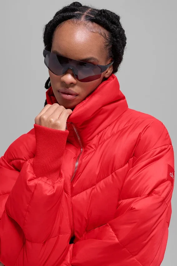Chaqueta acolchada Atmosphere corta - Rojo brillante