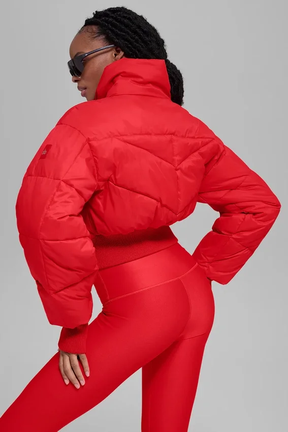 Chaqueta acolchada Atmosphere corta - Rojo brillante