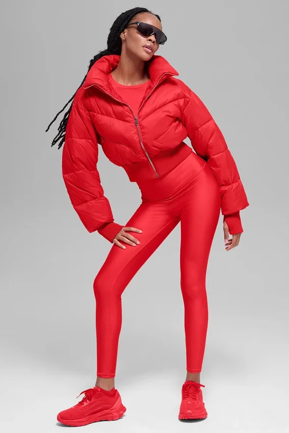 Chaqueta acolchada Atmosphere corta - Rojo brillante