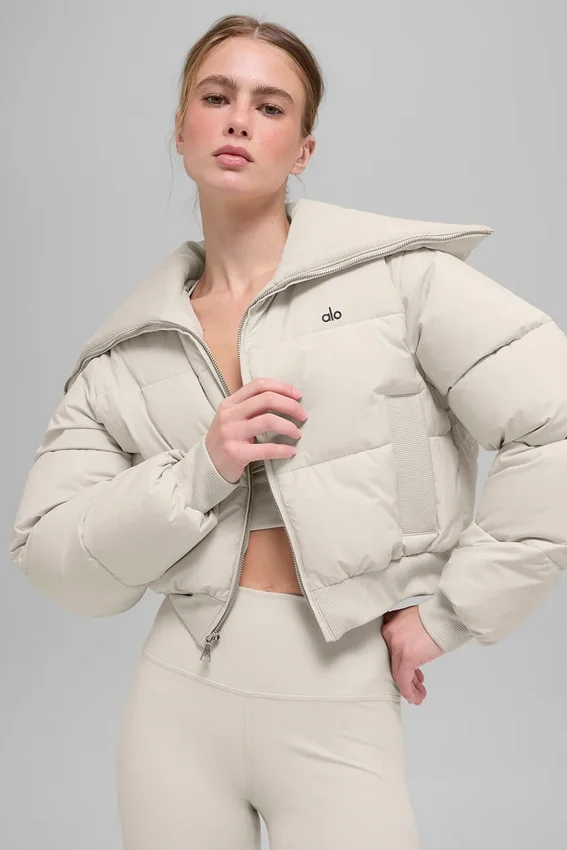 Chaqueta acolchada Captivate - Bone