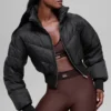 Chaqueta acolchada corta «Atmosphere» - Negro