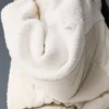 Chaqueta acolchada «Cozy Escape» de sherpa - Marfil/Marfil