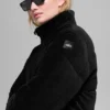 Chaqueta acolchada «Dreamy» de micropana - Negro