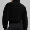 Chaqueta acolchada «Dreamy» de micropana - Negro