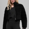 Chaqueta acolchada «Dreamy» de micropana - Negro