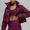 Chaqueta acolchada Gold Rush - Burdeos