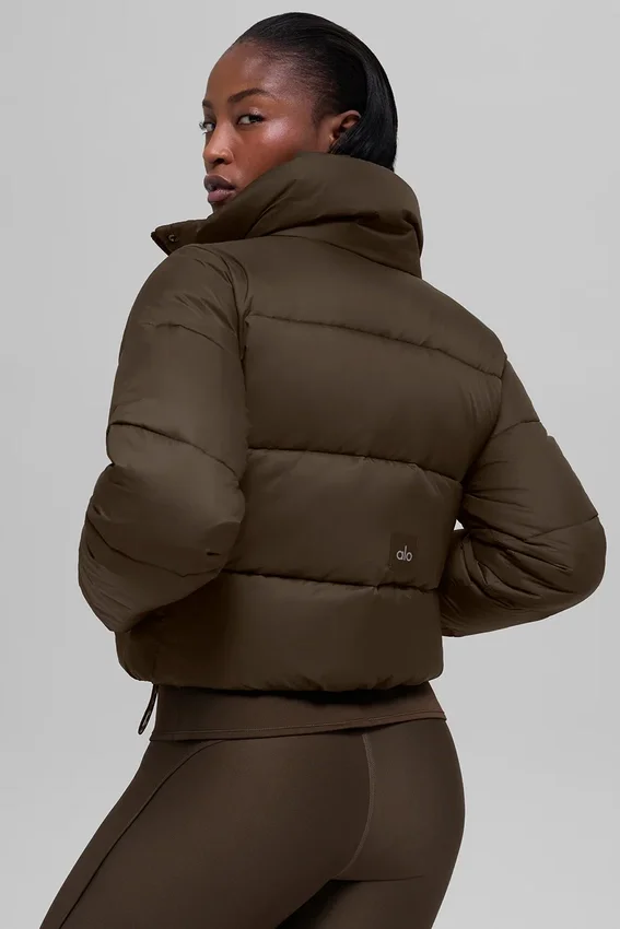 Chaqueta acolchada Gold Rush - Espresso