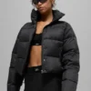 Chaqueta acolchada Gold Rush - Negro