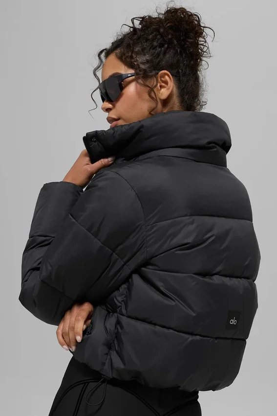 Chaqueta acolchada Gold Rush - Negro