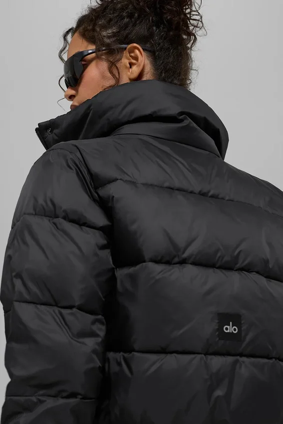 Chaqueta acolchada Gold Rush - Negro