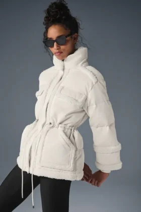 Chaqueta acolchada Ice Breaker – Marfil