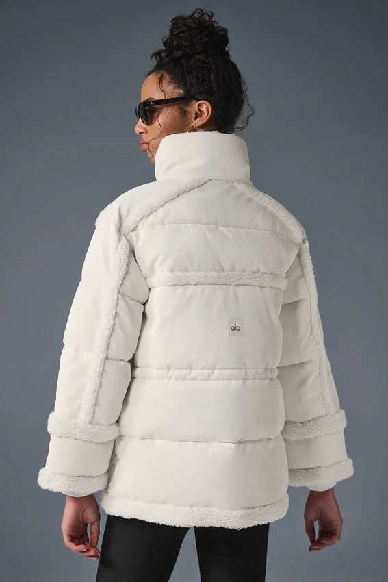 Chaqueta acolchada Ice Breaker - Marfil
