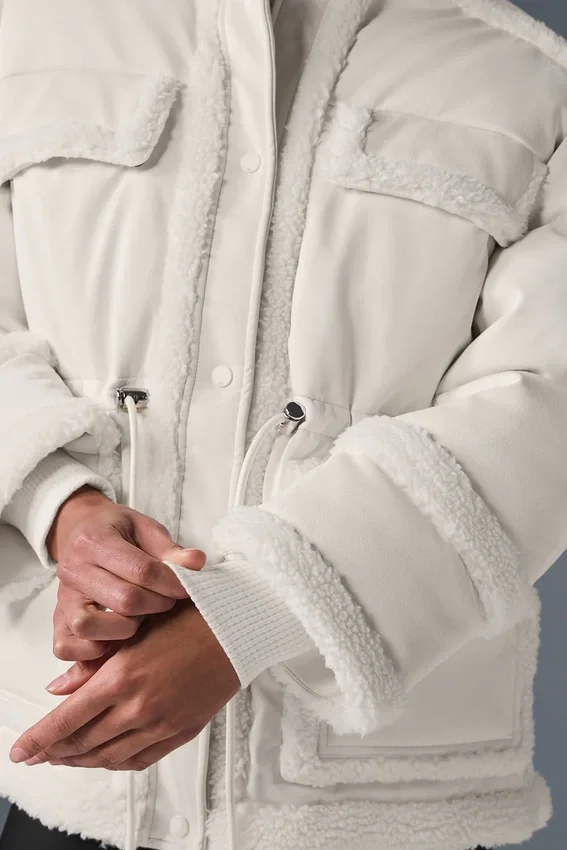 Chaqueta acolchada Ice Breaker - Marfil