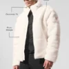 Chaqueta acolchada Sherpa Stage - Marfil