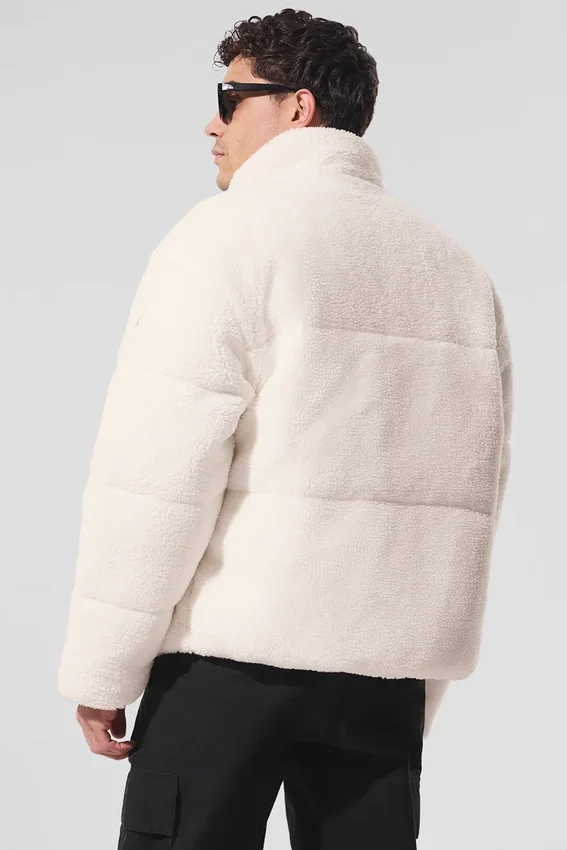 Chaqueta acolchada Sherpa Stage - Marfil