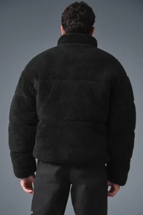 Chaqueta acolchada Sherpa Stage – Negro