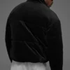 Chaqueta acolchada Stage de pana - Negro