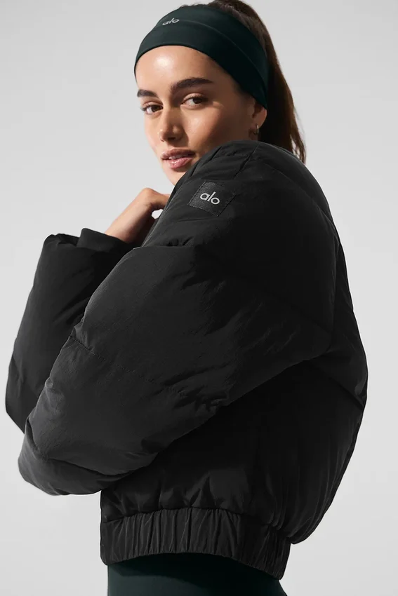 Chaqueta acolchada Stargazing - Negro