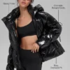 Chaqueta acolchada Stunner - Negra