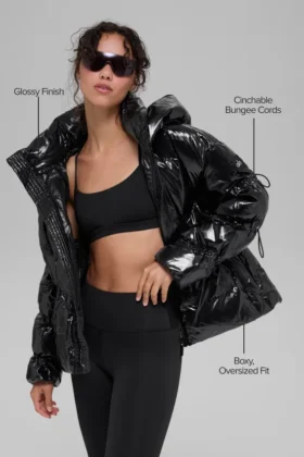 Chaqueta acolchada Stunner – Negra