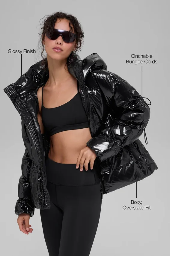 Chaqueta acolchada Stunner - Negra