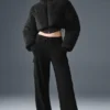 Chaqueta acolchada tipo corsé «Main Act» de Sherpa - Negro
