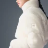Chaqueta acolchada tipo corsé «Sherpa Main Act» - Marfil