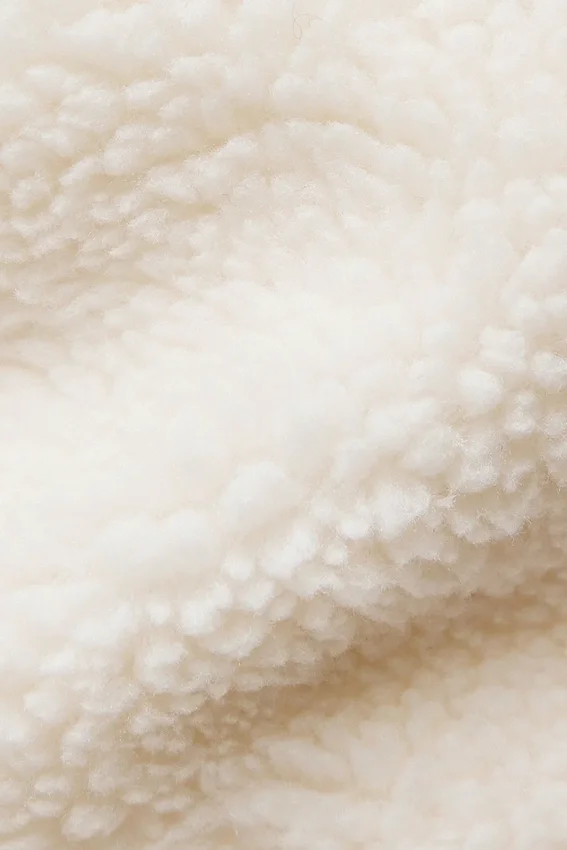 Chaqueta acolchada tipo corsé «Sherpa Main Act» - Marfil
