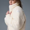 Chaqueta acolchada tipo jersé «Darling» - Marfil