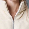Chaqueta acolchada tipo jersé «Darling» - Marfil