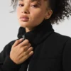Chaqueta acolchada tipo jersé «Darling» - Negro