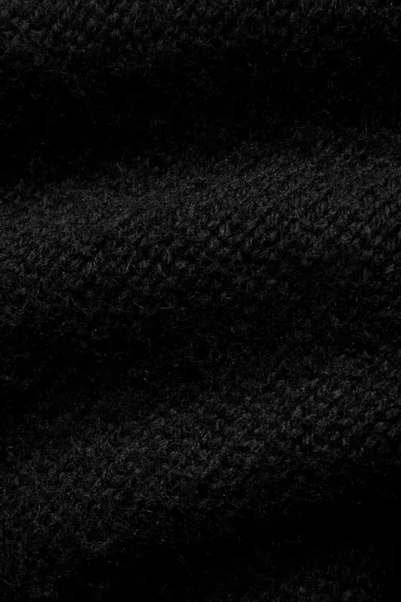 Chaqueta acolchada tipo jersé «Darling» - Negro