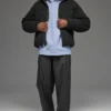 Chaqueta acolchada tipo jersé «Stage» - Negro