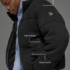 Chaqueta acolchada tipo jersé «Stage» - Negro