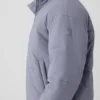 Chaqueta acolchada urbana de tejido elástico - Niebla