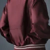 Chaqueta Afterglow Varsity - Burdeos Trufa