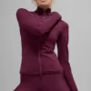 Chaqueta Airlift Winter Warm Radiant con cremallera completa - Burdeos