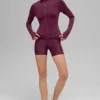 Chaqueta Airlift Winter Warm Radiant con cremallera completa - Burdeos