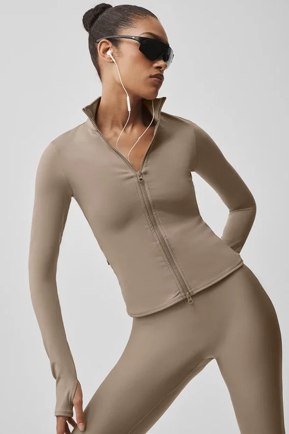 Chaqueta Airlift Winter Warm Radiant con cremallera completa - Grava