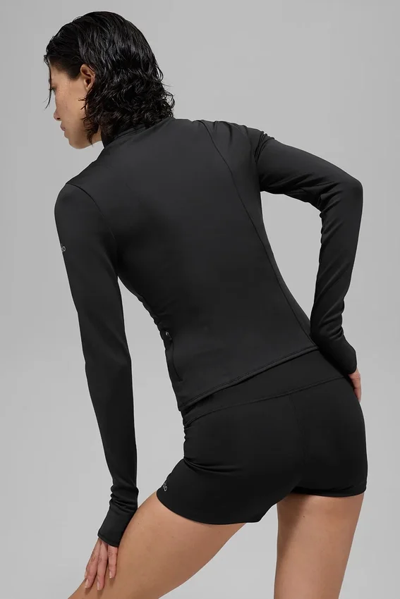 Chaqueta Airlift Winter Warm Radiant con cremallera completa - Negro