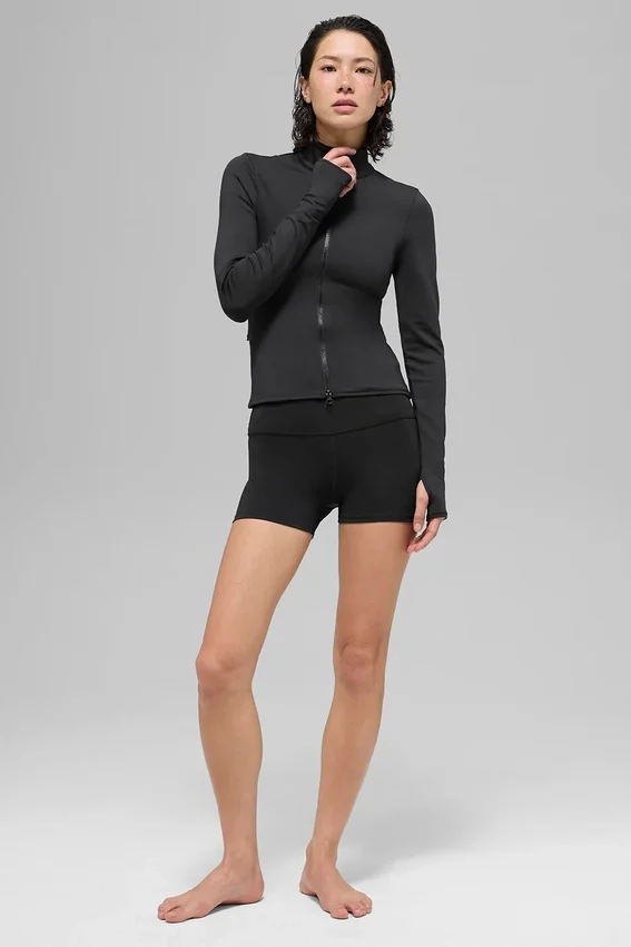Chaqueta Airlift Winter Warm Radiant con cremallera completa - Negro